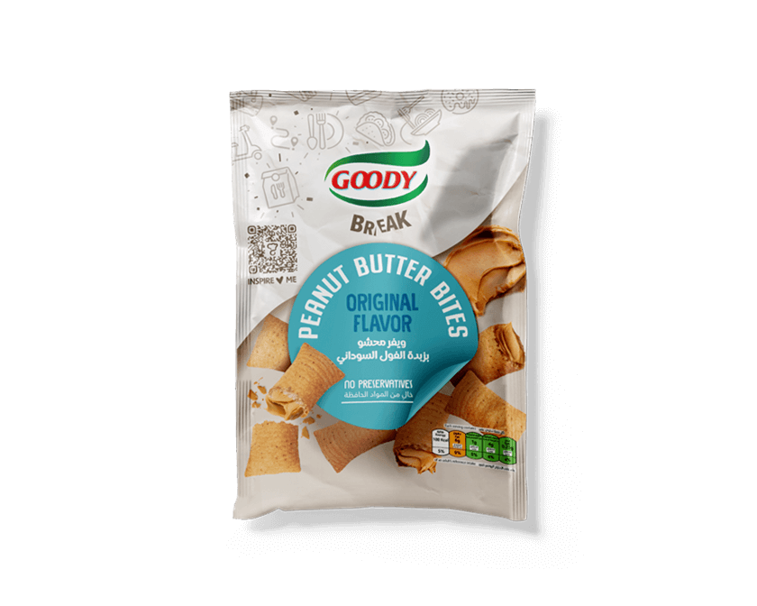 ويفر محشو بزبدة الفول السوداني